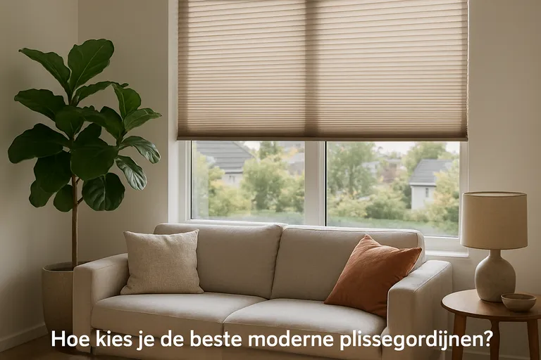 Hoe kies je de beste moderne plisségordijnen?