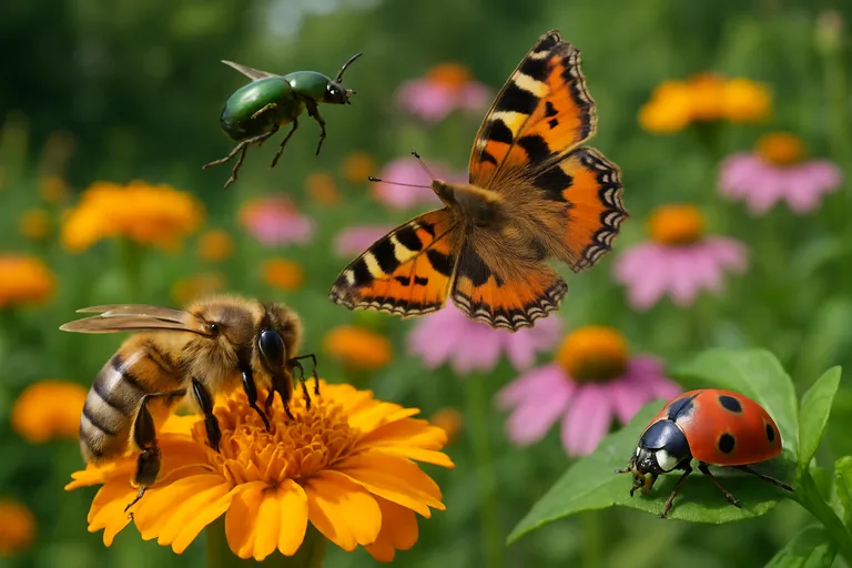 Waarom insecten onmisbaar zijn voor een gezonde tuin